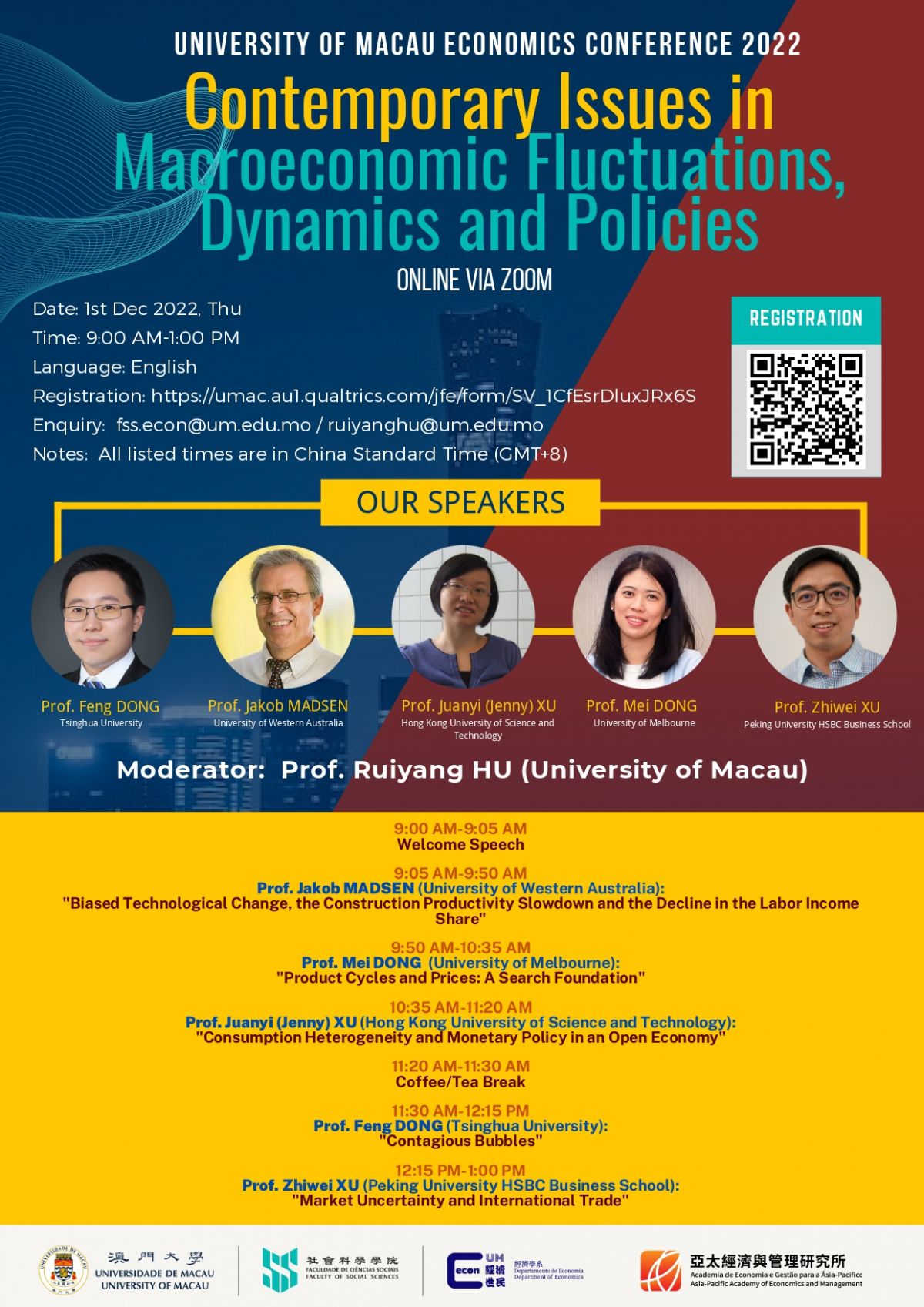 University of Macau Economics Conference 2022: Contemporary Issues in ...