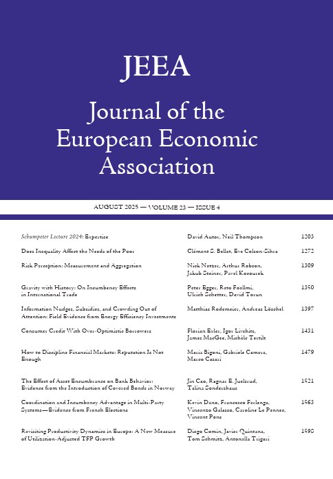 Journal of the European Economic Association 2025
